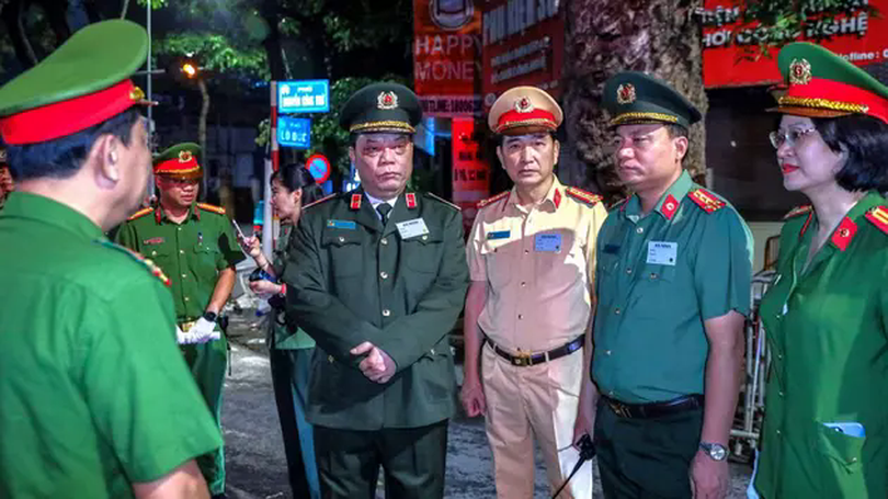 Đảm bảo an ninh khu vực tổ chức Lễ Quốc tang