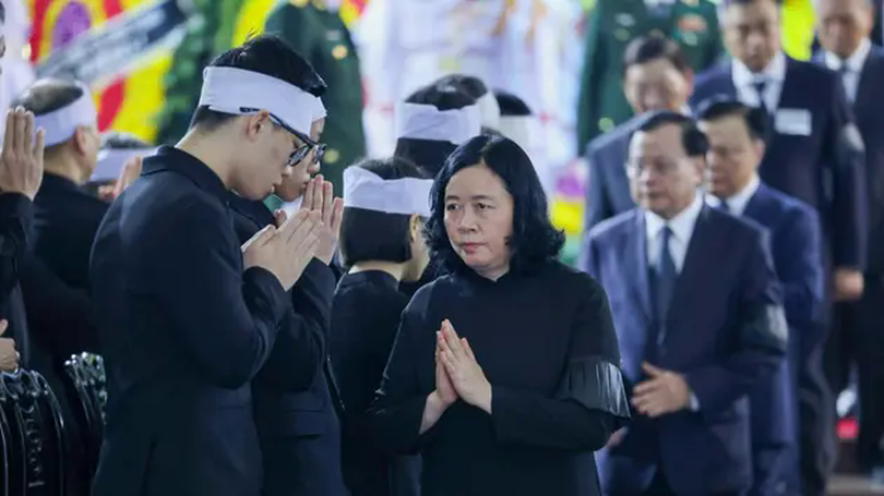 Đoàn đại biểu thành phố Hà Nội viếng Tổng Bí thư Nguyễn Phú Trọng
