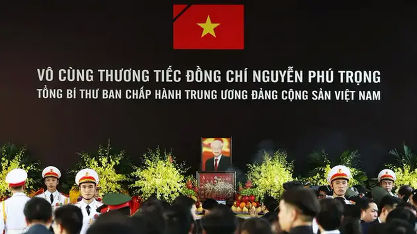 Lễ an táng Tổng Bí thư Nguyễn Phú Trọng
