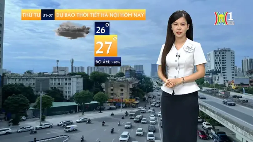 Dự báo thời tiết | 31/07/2024