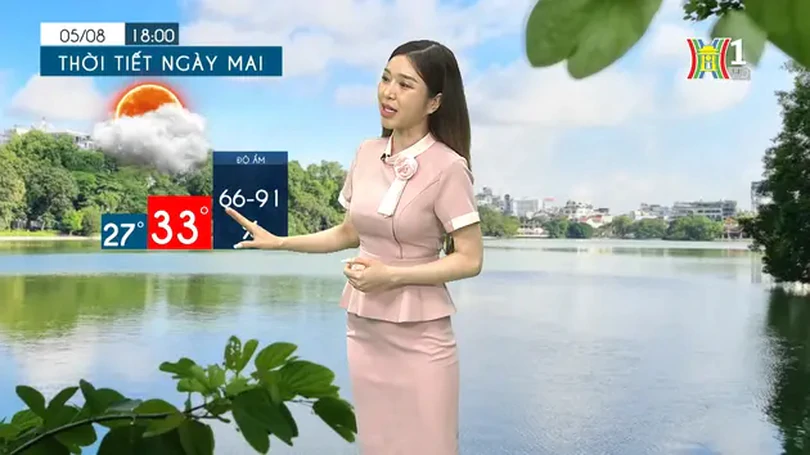 Dự báo thời tiết chiều và tối | 04/08/2024