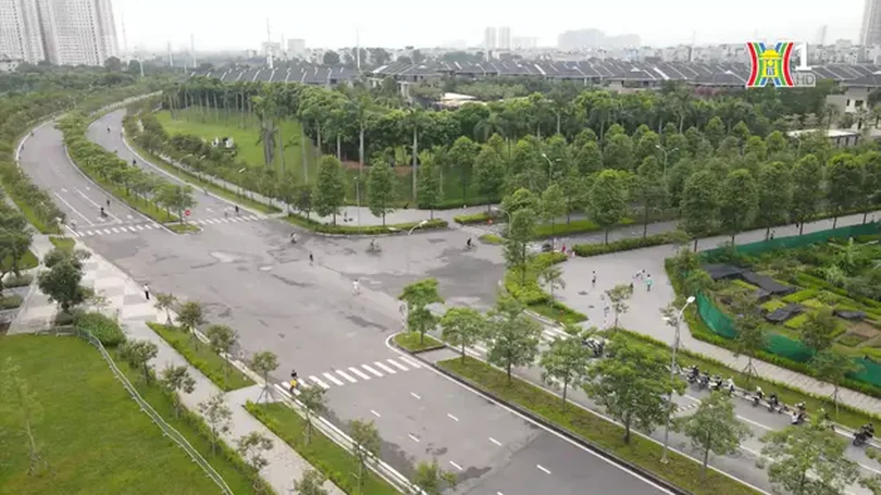 Những không gian xanh, hiện đại tại quận Hà Đông