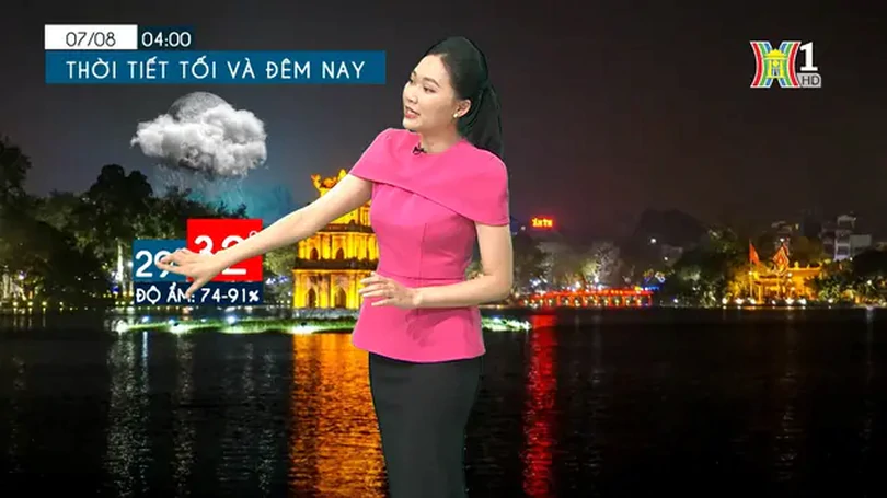 Dự báo thời tiết chiều và tối | 06/08/2024
