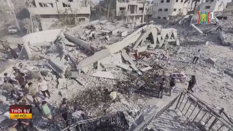 Israel tấn công các trung tâm chỉ huy Hamas ở Gaza