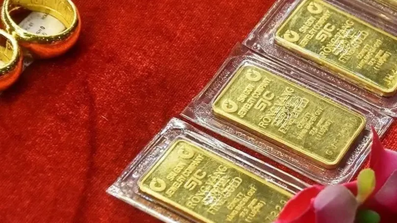 Giá vàng miếng SJC giảm sâu 500.000 đồng/lượng