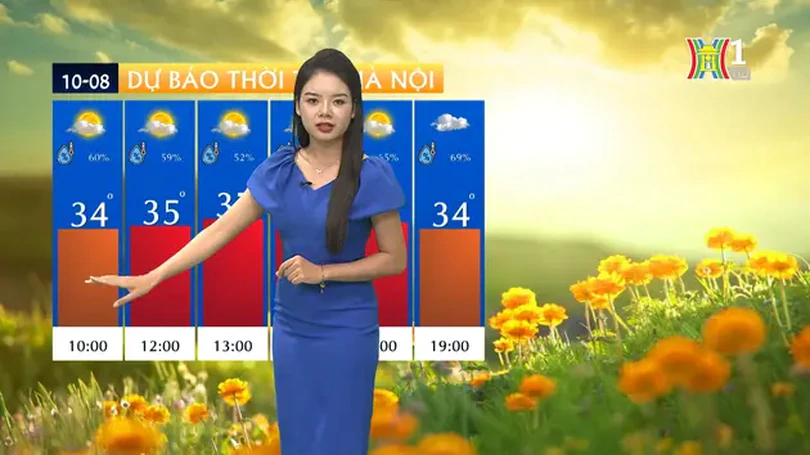 Dự báo thời tiết | 10/08/2024