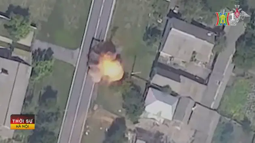 Nga tung video phá huỷ xe tăng hạng nặng của Ukraine