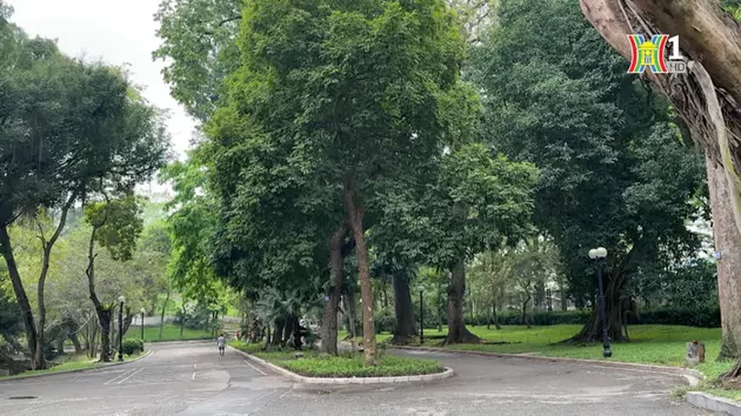 Không gian xanh mát giữa lòng Thủ đô