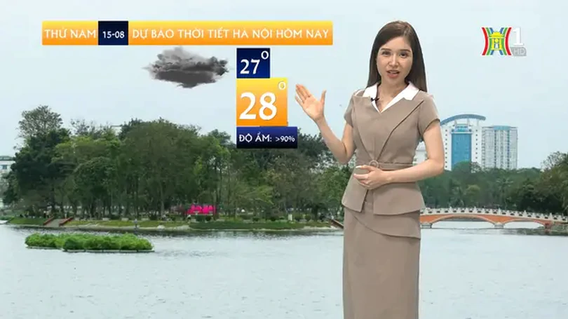 Dự báo thời tiết | 15/08/2024