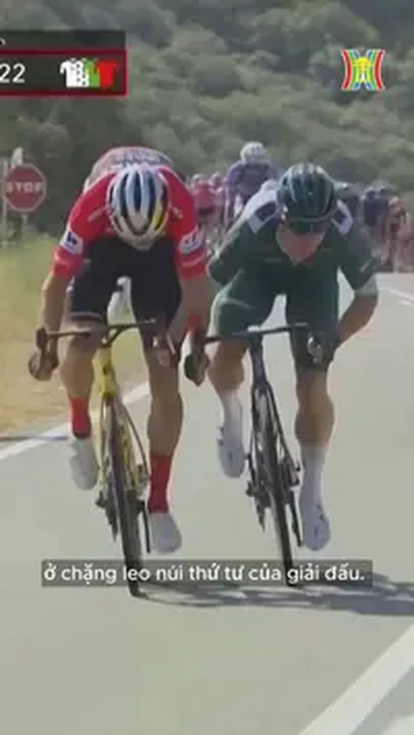 Primoz Roglic về nhất chặng 4 giải xe đạp Vuelta Espana