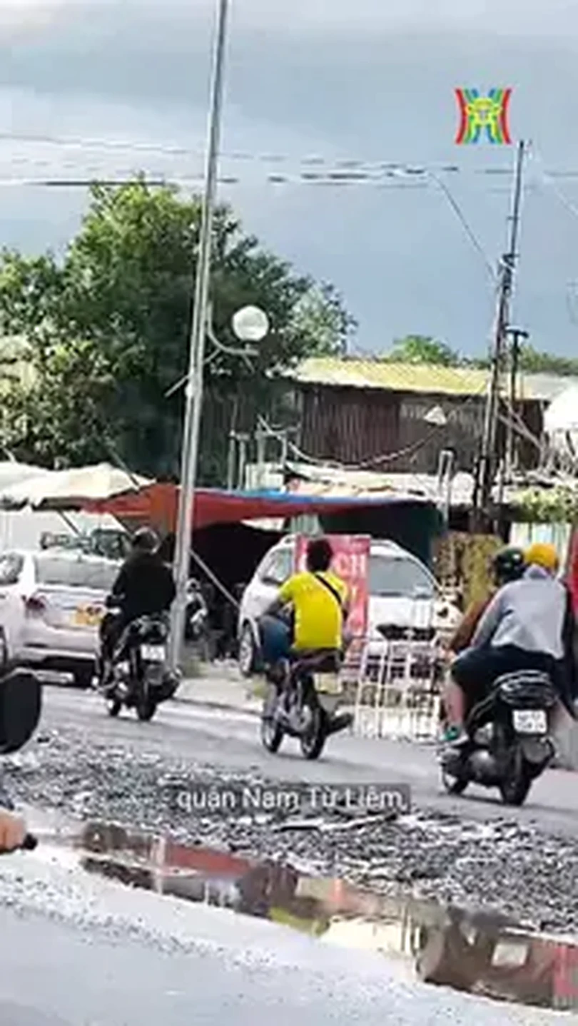 Đường Ngọc Trục xuống cấp
