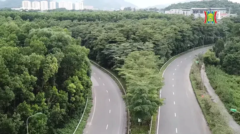 Một nút giao thông đẹp ở cửa ngõ Thủ đô