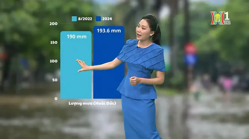 Dự báo thời tiết chiều và tối | 24/08/2024