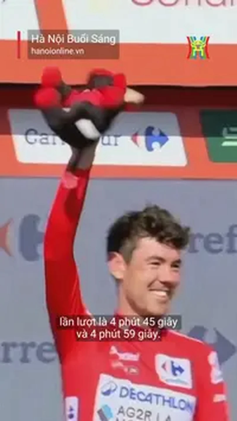 Wout Van Aert thắng chặng 10 giải đua xe đạp La Vuelta