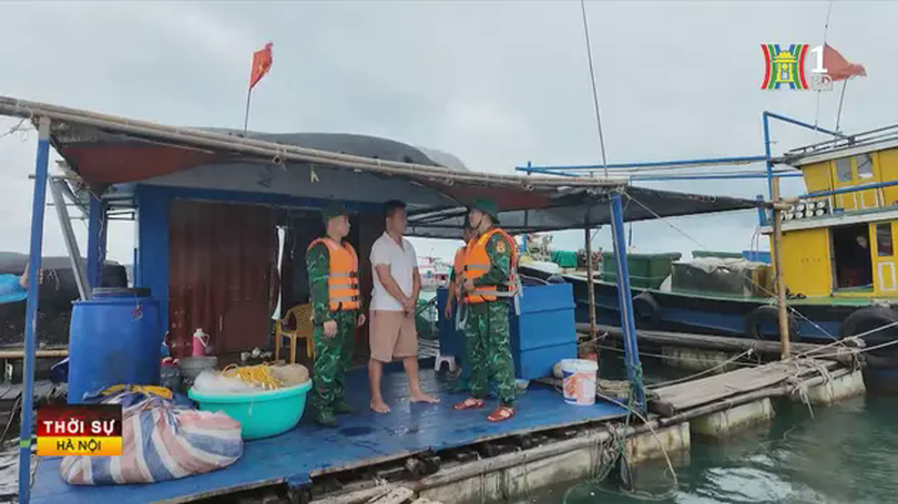 Bão số 3 di chuyển nhanh, Hà Nội mưa lớn, gió mạnh