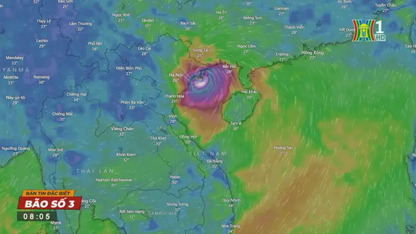Tin bão khẩn cấp: Bão Yagi còn cách Quảng Ninh 120 km