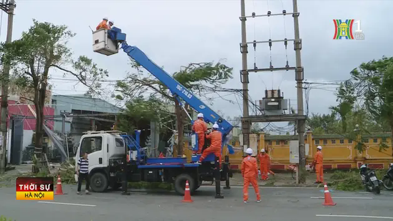 Hải Phòng nỗ lực khắc phục hậu quả bão số 3