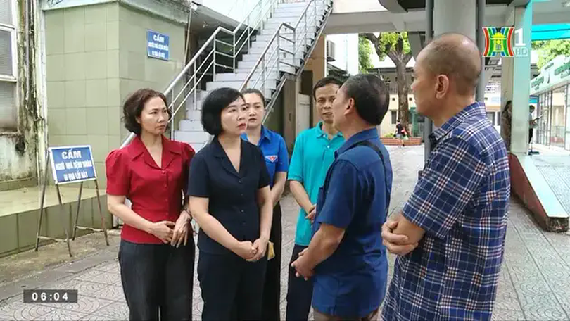 MTTQ quận Ba Đình thăm hỏi, động viên nạn nhân bão Yagi