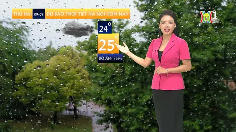 Dự báo thời tiết | 09/09/2024