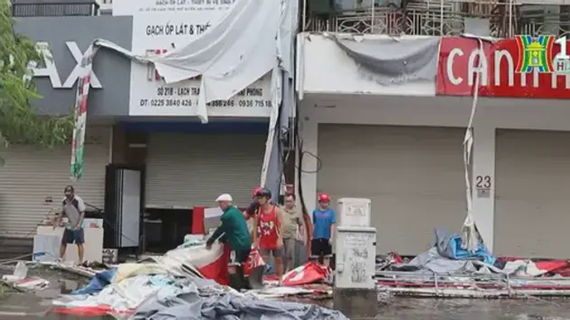 Hỗ trợ các địa phương khắc phục hậu quả bão số 3