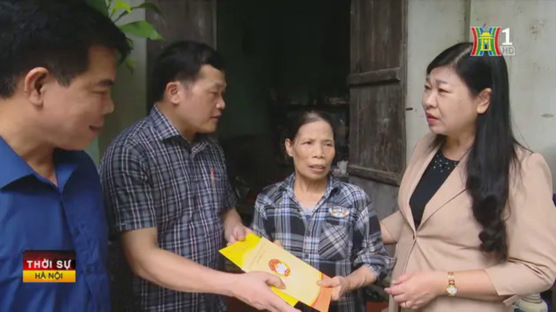 Mặt trận cùng nhân dân khắc phục hậu quả mưa bão
