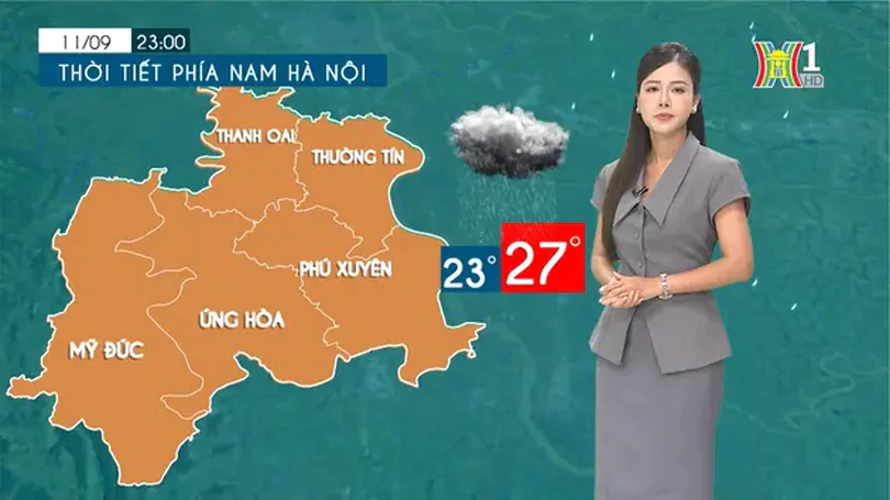 Dự báo thời tiết chiều và tối | 10/09/2024