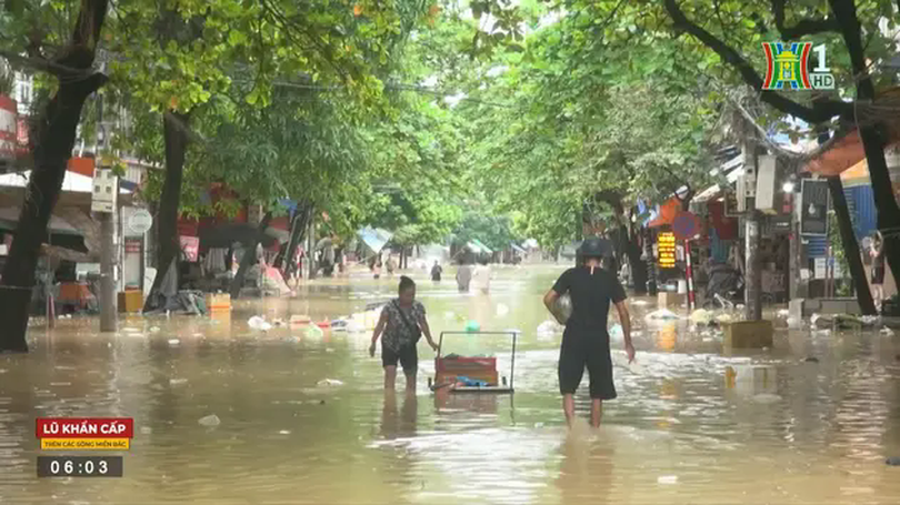 Hà Nội phát lệnh báo động 3 trên sông Bùi, sông Tích