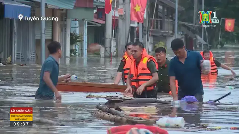 Tuyên Quang công bố tình huống khẩn cấp về thiên tai