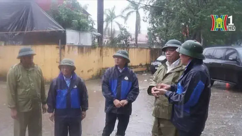Giám đốc Công an Thành phố kiểm tra công tác chống lũ