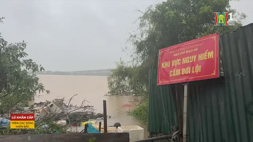 Quận Bắc Từ Liêm di dời các hộ dân ven đê