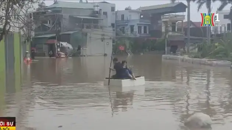 Phường Cự Khối di dời người dân khu vực bị lụt