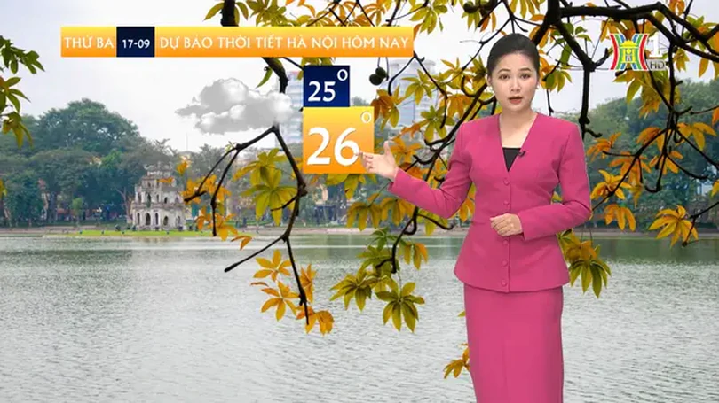 Dự báo thời tiết | 17/09/2024
