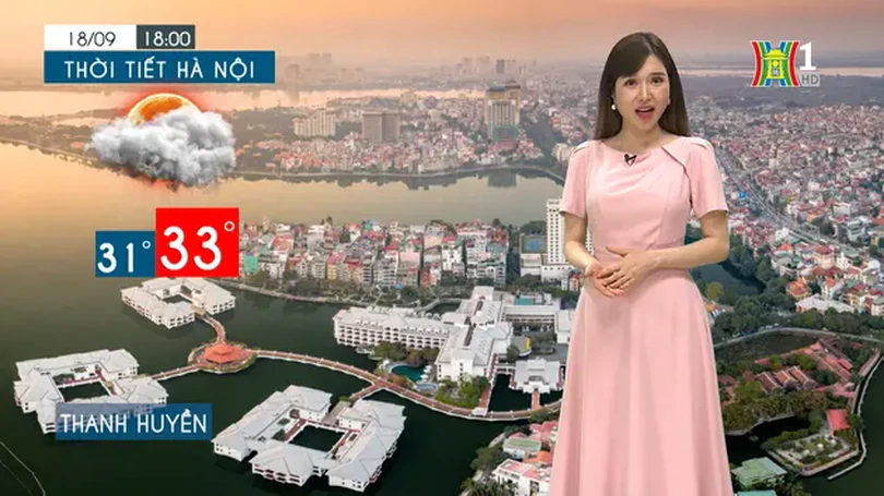 Dự báo thời tiết chiều và tối | 18/09/2024