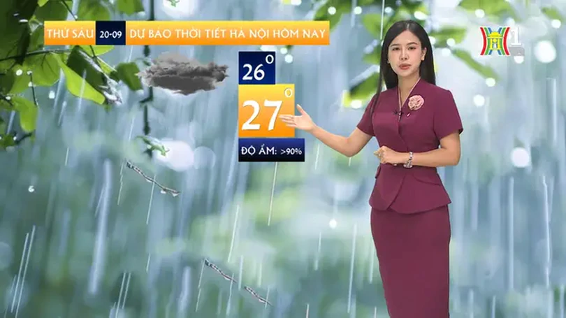 Dự báo thời tiết | 20/09/2024