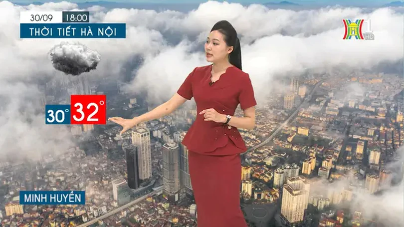 Dự báo thời tiết chiều và tối | 30/09/2024