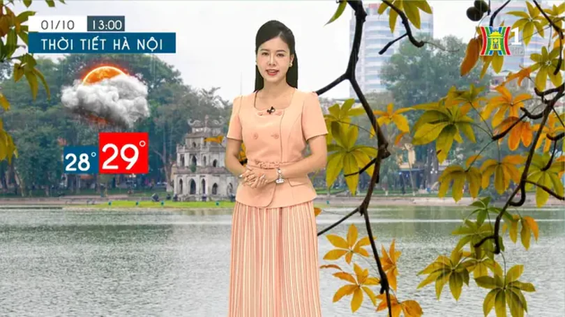 Dự báo thời tiết chiều và tối | 01/10/2024