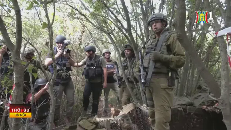 Israel công khai đường hầm Hezbollah tại miền Nam Liban