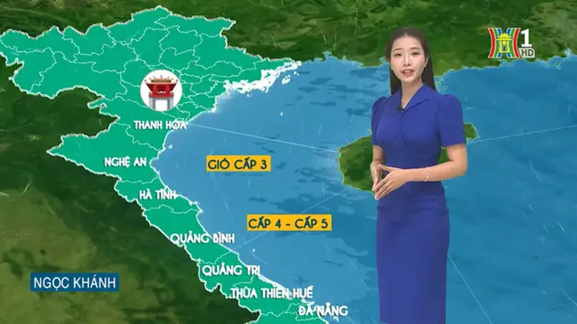 Dự báo thời tiết trưa | 24/10/2024