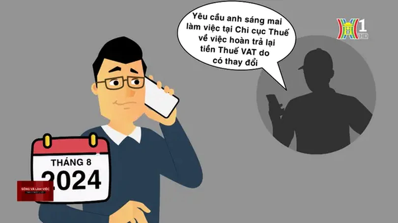 Mạo danh cán bộ thuế để lừa đảo chiếm đoạt tài sản | Sống và làm việc theo pháp luật | 04/11/2024