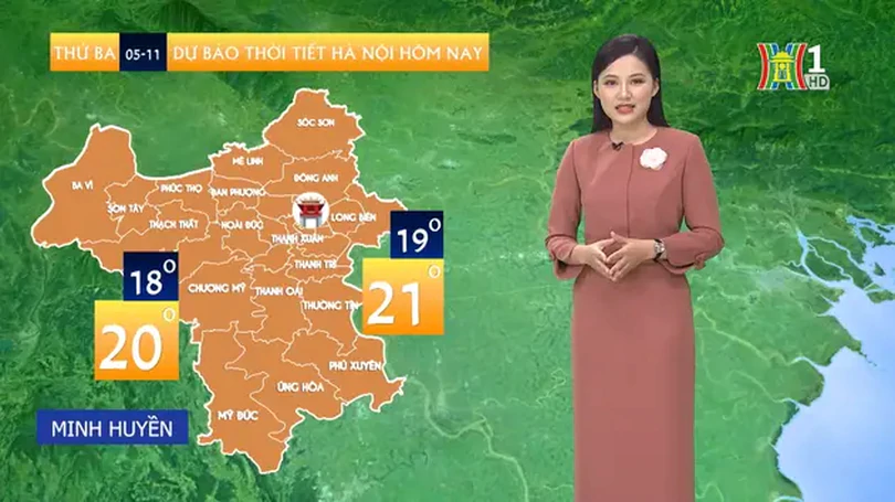 Dự báo thời tiết trưa | 05/11/2024