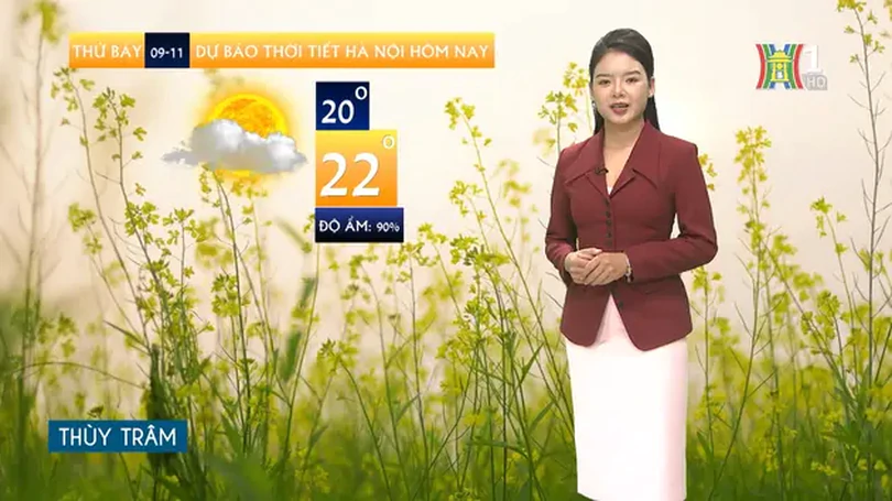 Dự báo thời tiết | 09/11/2024