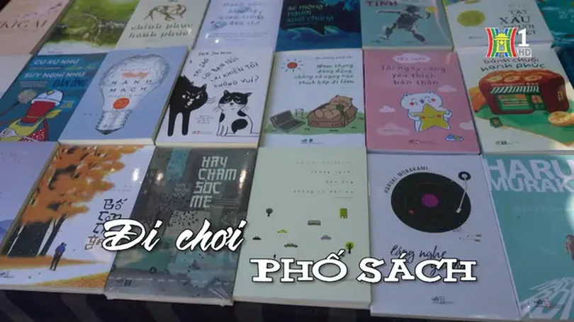 Đi chơi phố sách | Nhịp sống Hà Nội | 09/11/2024