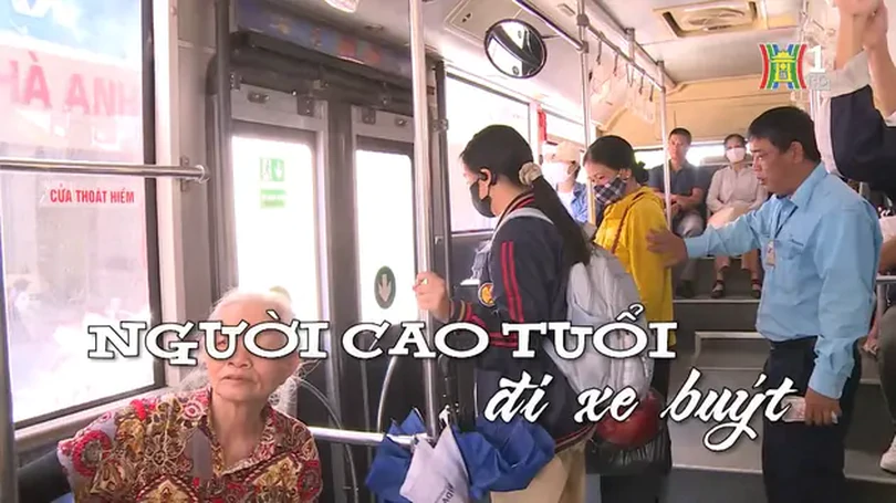 Người cao tuổi đi xe buýt | Nhịp sống Hà Nội | 11/11/2024
