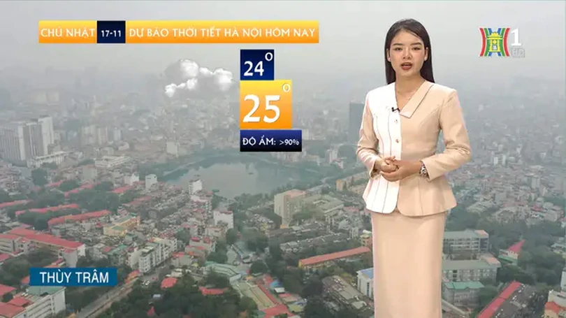 Dự báo thời tiết | 17/11/2024