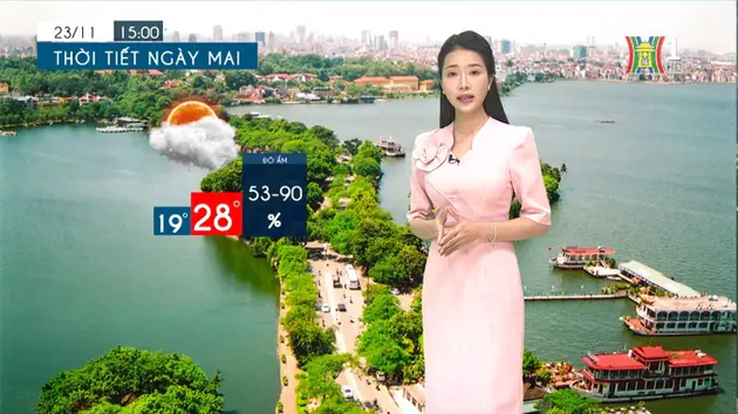 Dự báo thời tiết tối | 22/11/2024