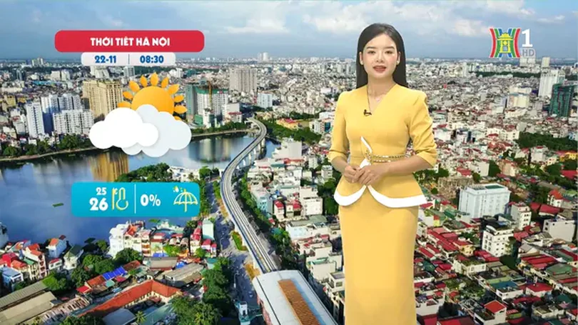 Dự báo thời tiết trưa | 22/11/2024