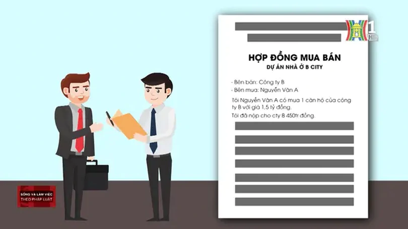 Thanh toán mua bán bất động sản hình thành trong tương lai | Sống và làm việc theo pháp luật | 27/11/2024