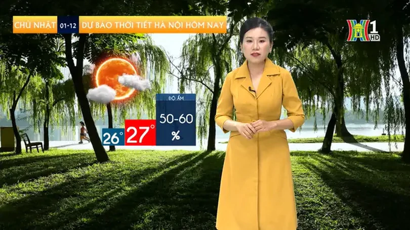 Dự báo thời tiết chiều | 01/12/2024