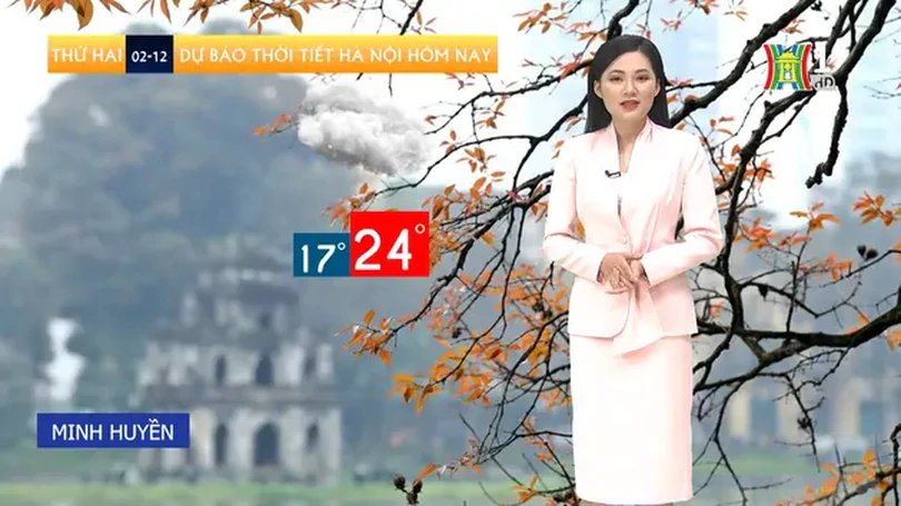Dự báo thời tiết trưa | 02/12/2024