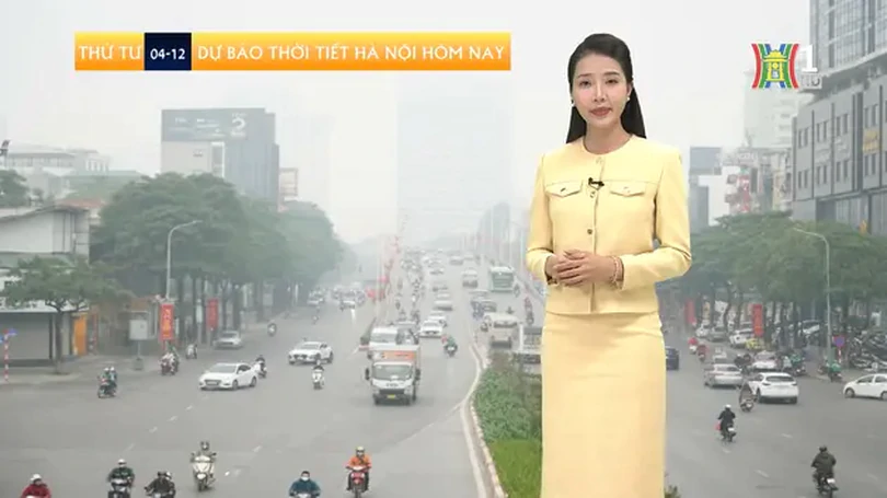 Dự báo thời tiết | 04/12/2024
